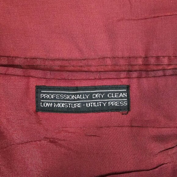 Austin Manor Tailored Single Breasted Notched Collar Midnight Navy Blazer Jacket - Picture 4 of 8